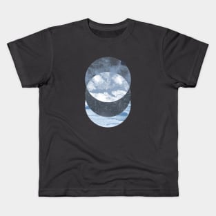 Cosmos abstract art Kids T-Shirt